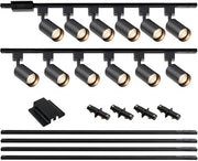 16-Light H Track Lighting Kit - Black - product detail 10