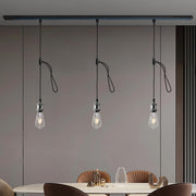 Adjustable E26 H Track Pendant Lights - 3-Pack, Black - product detail 7