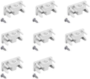H Track End Caps - 8-Pack, White - product detail 3