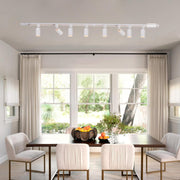 6-Light H Track Lighting Kit - White - product detail 7