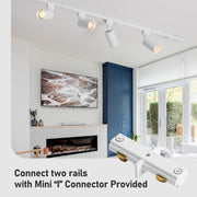 4-Light H Track Lighting Kit - White - product detail 4