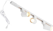 3-Light Plug-in Track Lighting Kit - White - main product view