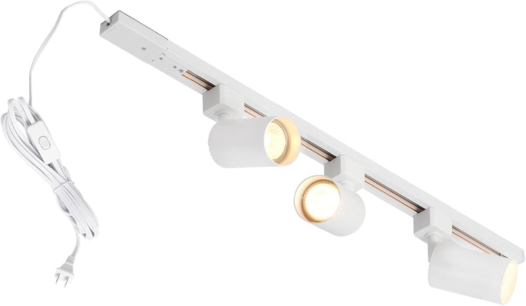 3-Light Plug-in Track Lighting Kit - White - main product view