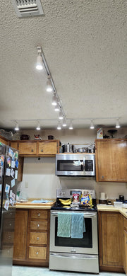 12-Light H Track Lighting Kit - Black - product detail 9