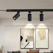 12-Light Plug-in Track Lighting Kit - Black - product detail 6