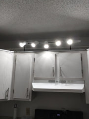 5-Light Plug-in Track Lighting Kit - White - product detail 9