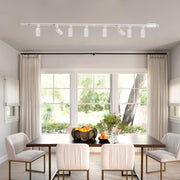 6-Light H Track Lighting Kit - White - product detail 7