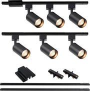 18-Light H Track Lighting Kit - Black - product detail 2