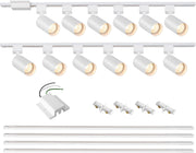 20-Light H Track Lighting Kit - White - main product view