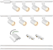 20-Light H Track Lighting Kit - White - product detail 2