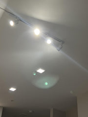 8-Light Plug-in Track Lighting Kit - White - product detail 10