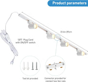 Black & White Plug-in Track Lighting Set - product detail 5