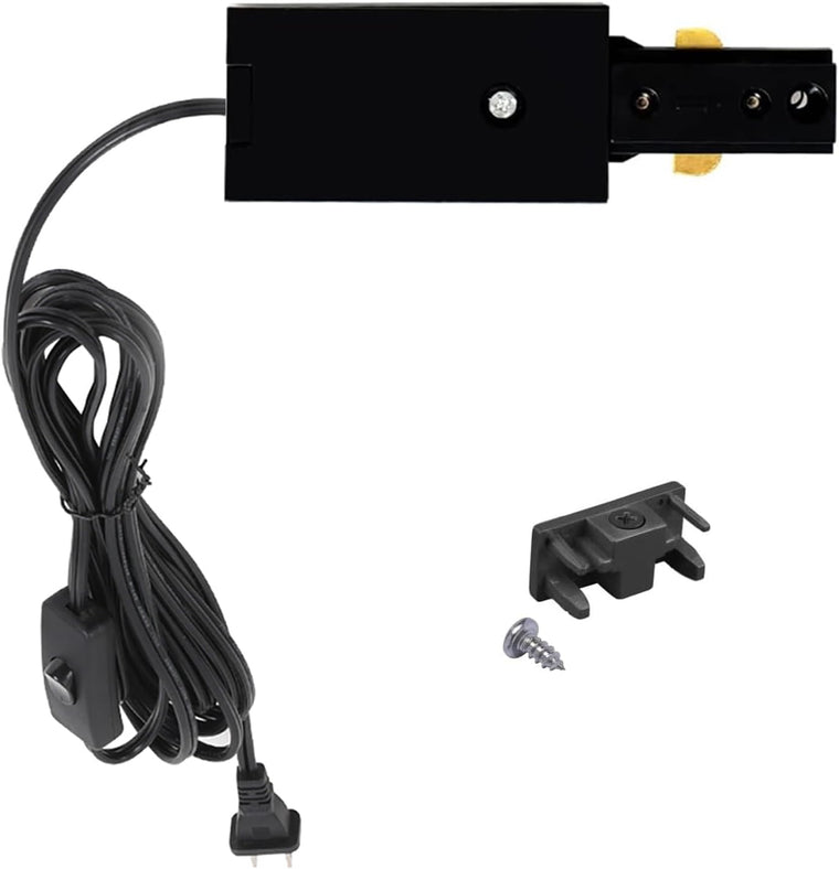 13 ft H Track Plug Cord Kit - Black - main product view