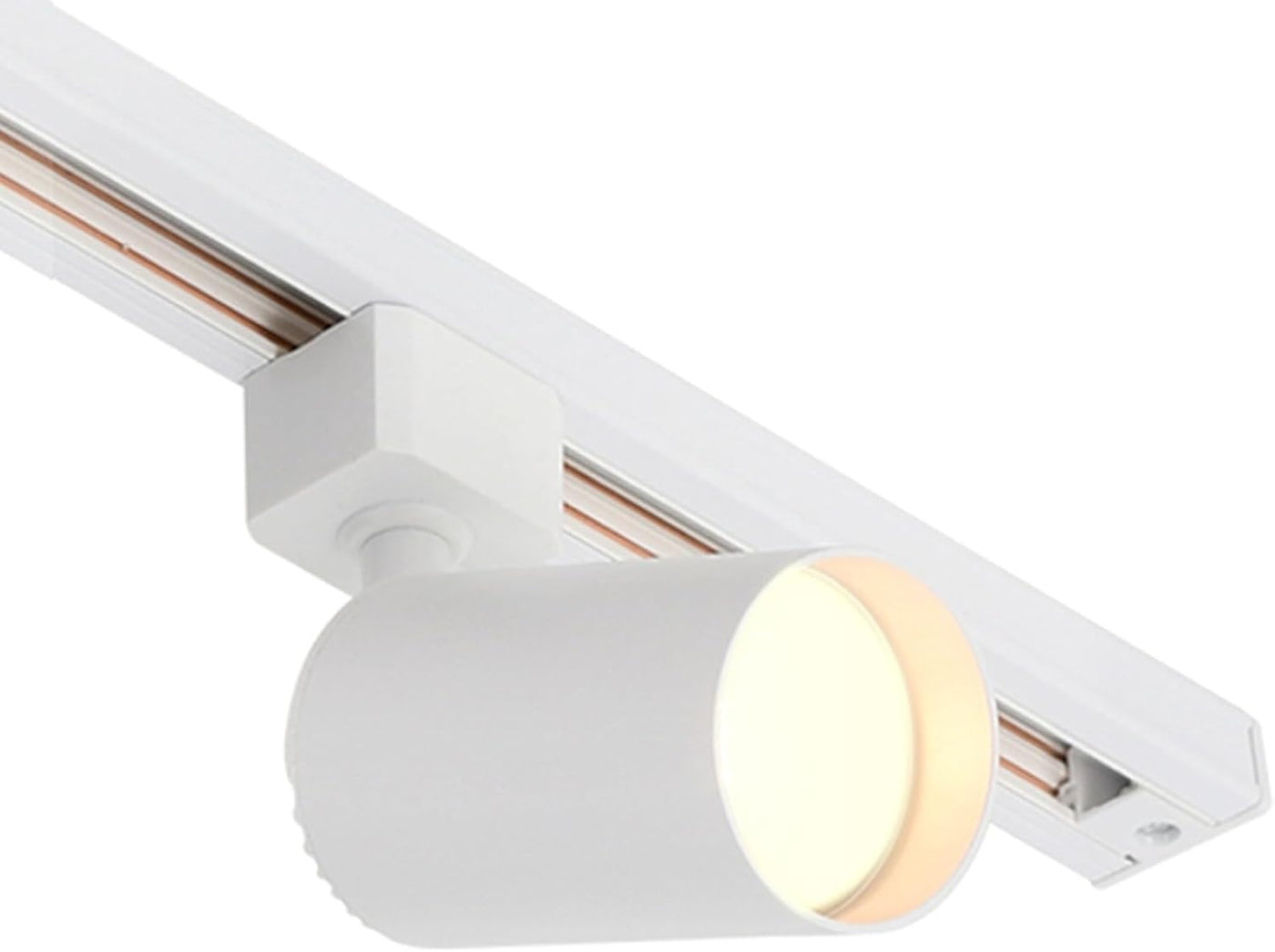 Adjustable GU10 H Track Light Head - White - main product view
