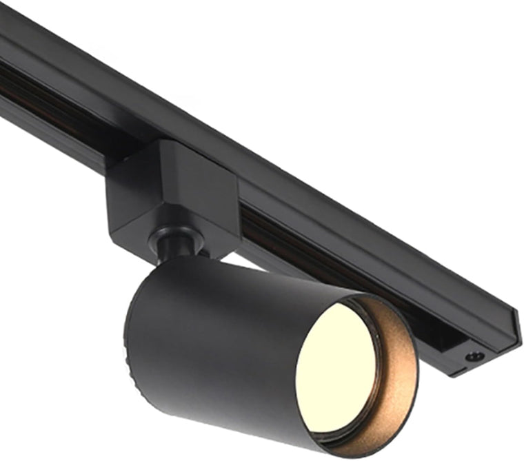 Adjustable GU10 H Track Light Head - Black - main product view