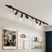Adjustable GU10 H Track Light Head - Black - product detail 4