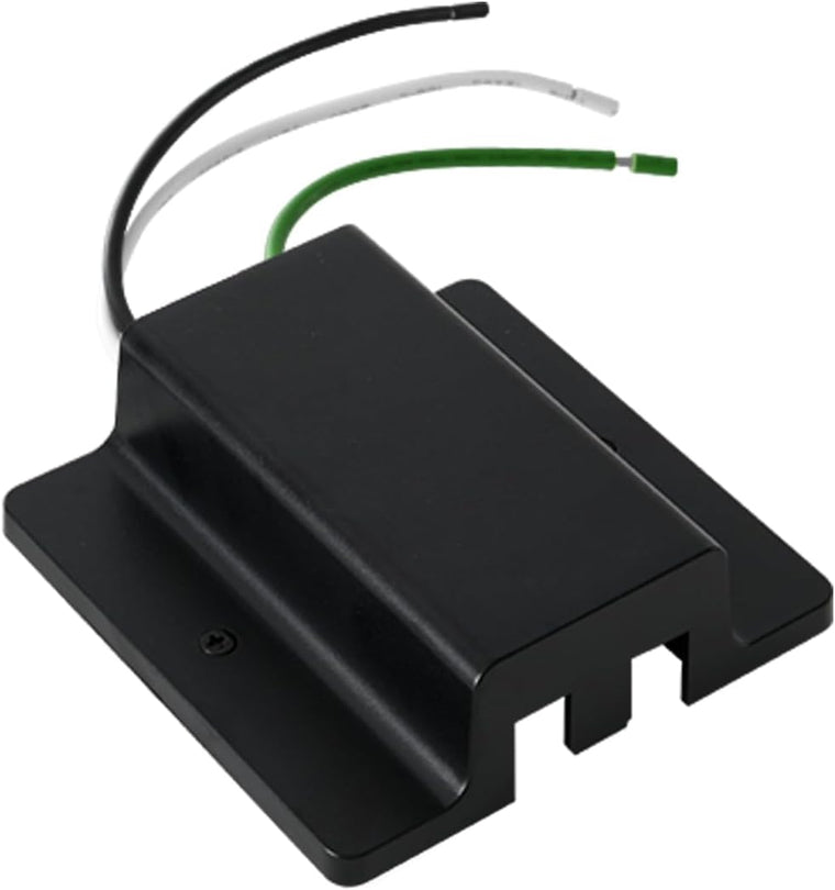 H Track Floating Canopy Connector - Black - main product view