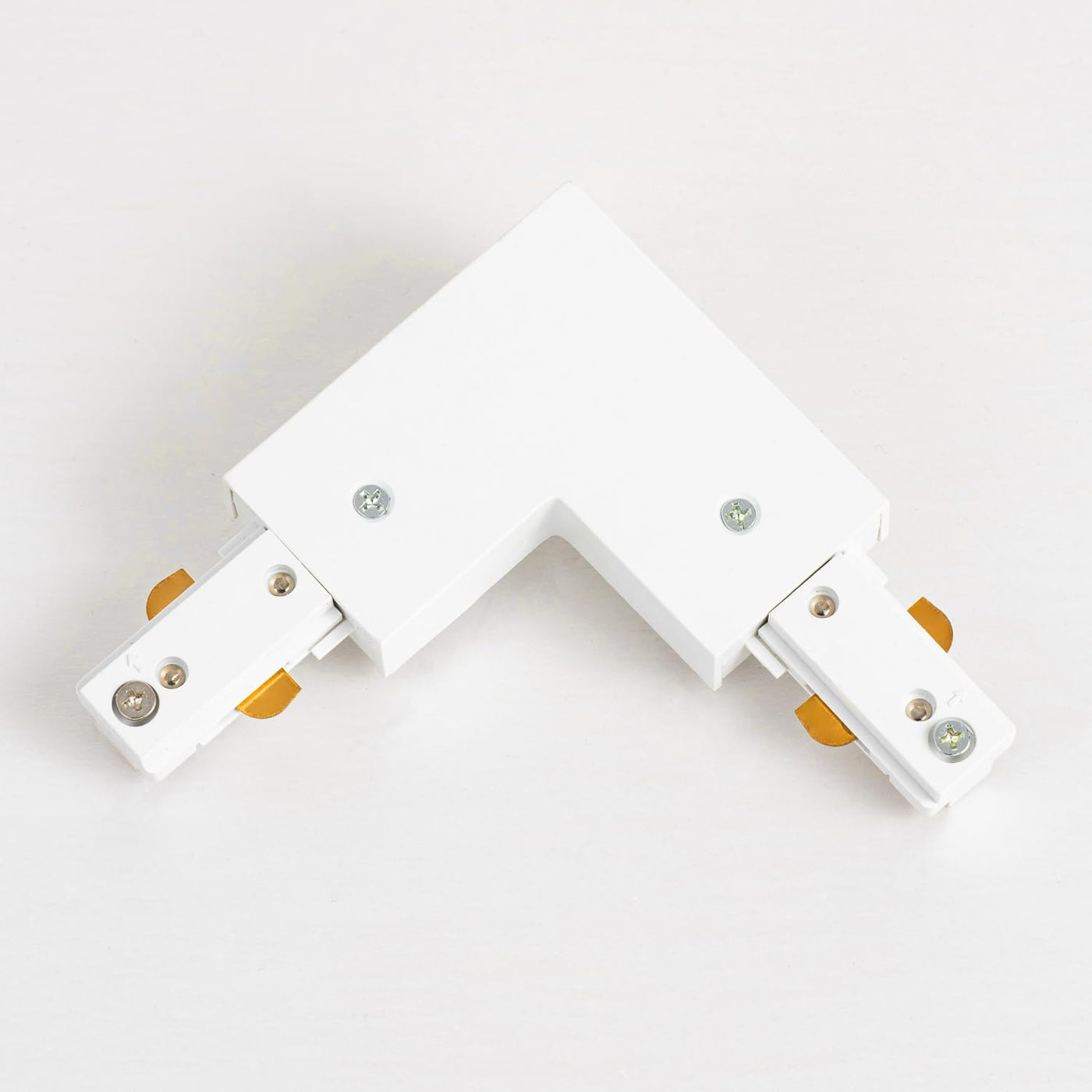 90掳 H Track L Connector, White - main product view