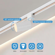 4-Light 3-CCT Plug-in Track Lighting Kit - White - product detail 6